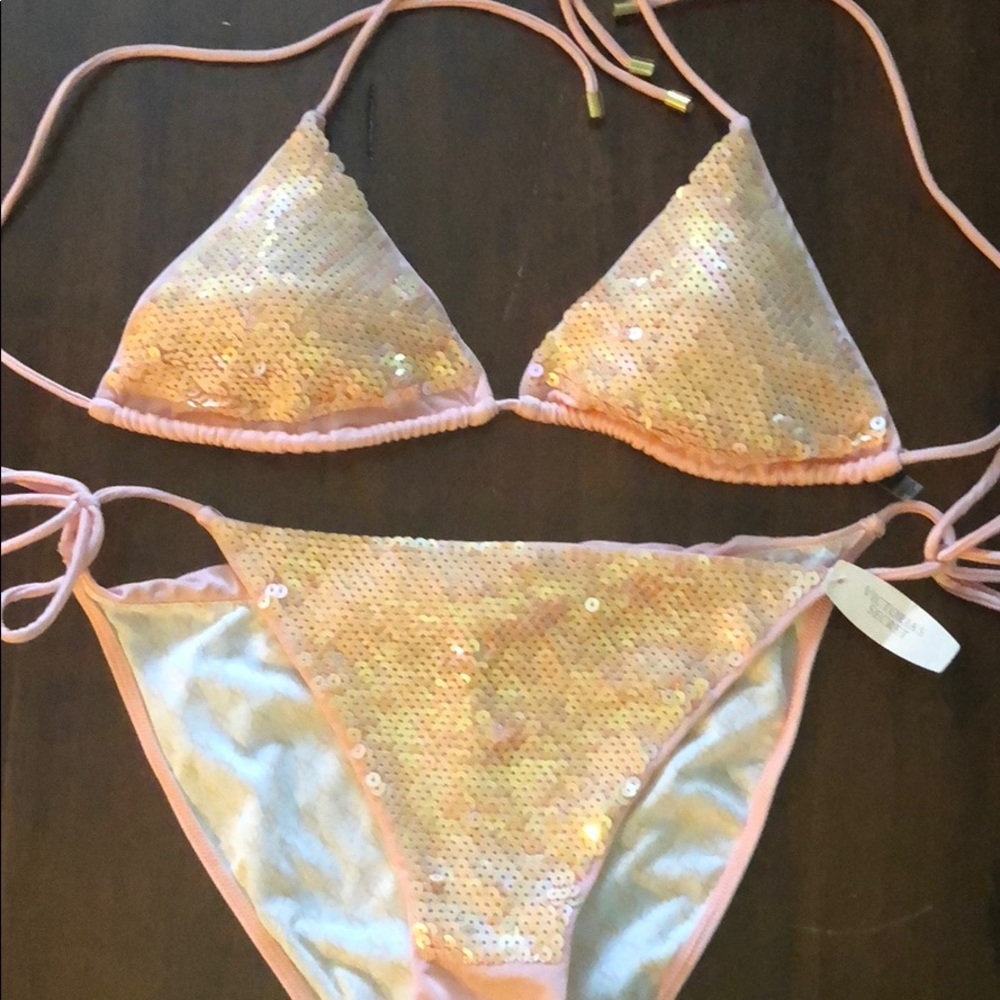 Sequined bikini